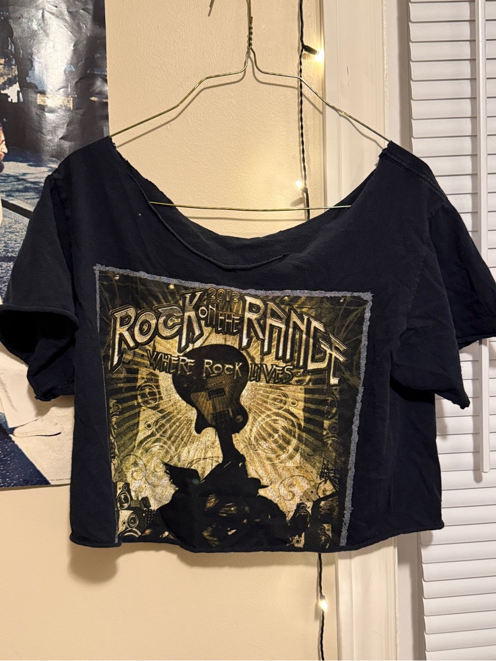 Music Festival Crop Tee